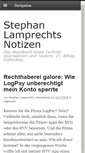 Mobile Screenshot of news.lamprecht.net